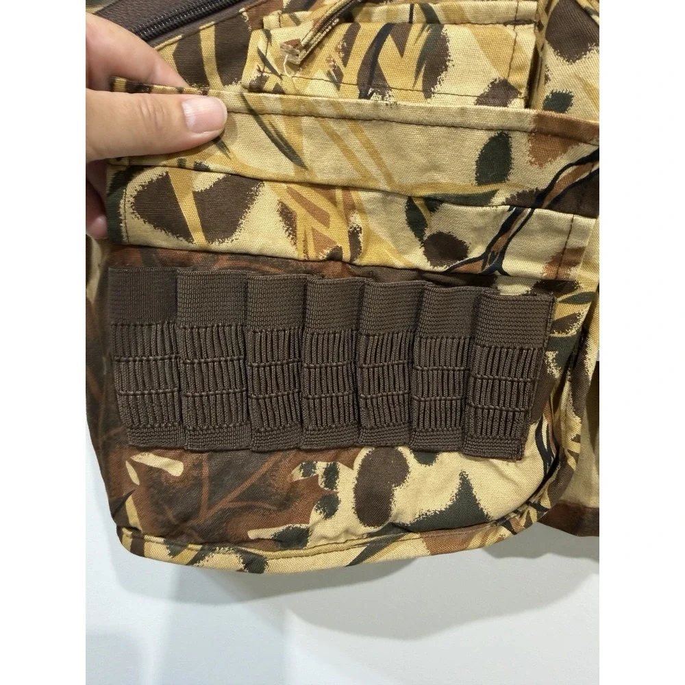 Vintage Gamehide Hunting Vest Men's Size L Duck Hunter Camouflage Upland Bird